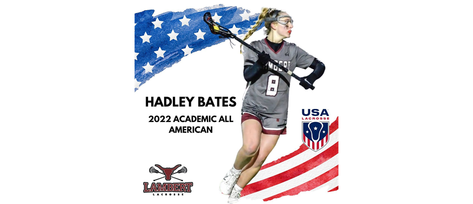 Congrats Hadley Bates!