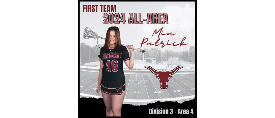 Congratulations to Mia Patrick